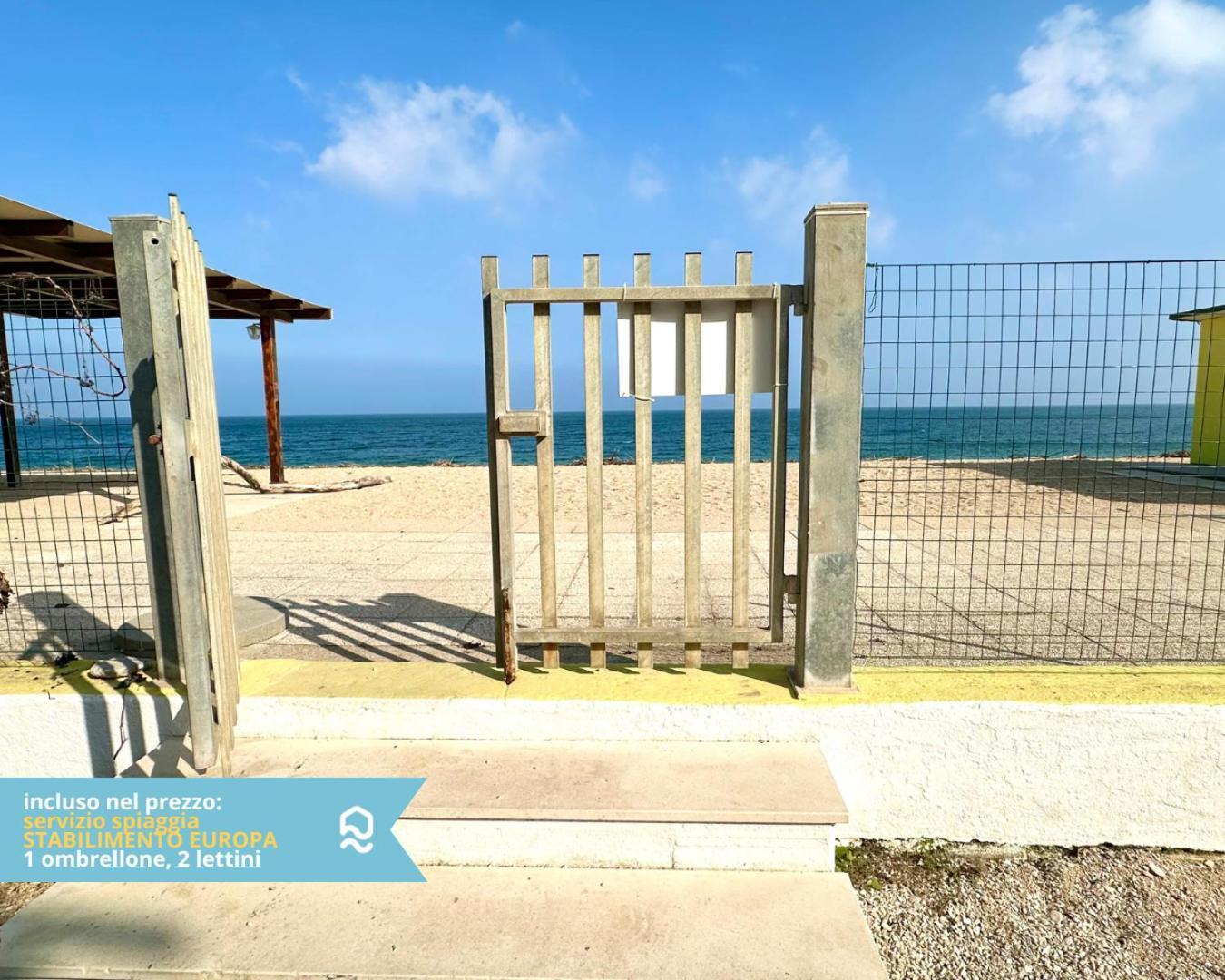 Rs321 - Marcelli, Trilocale Fronte Mare Con Spiaggia Inclusa מראה חיצוני תמונה